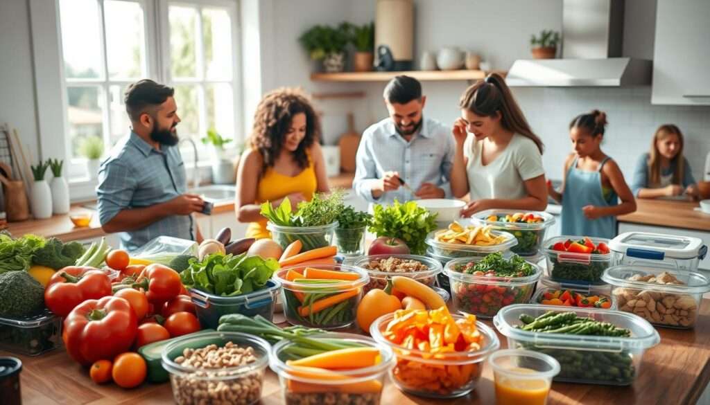 family meal prep tips